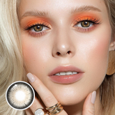 Lentes de contacto de color con prescripción de Laurel Brown